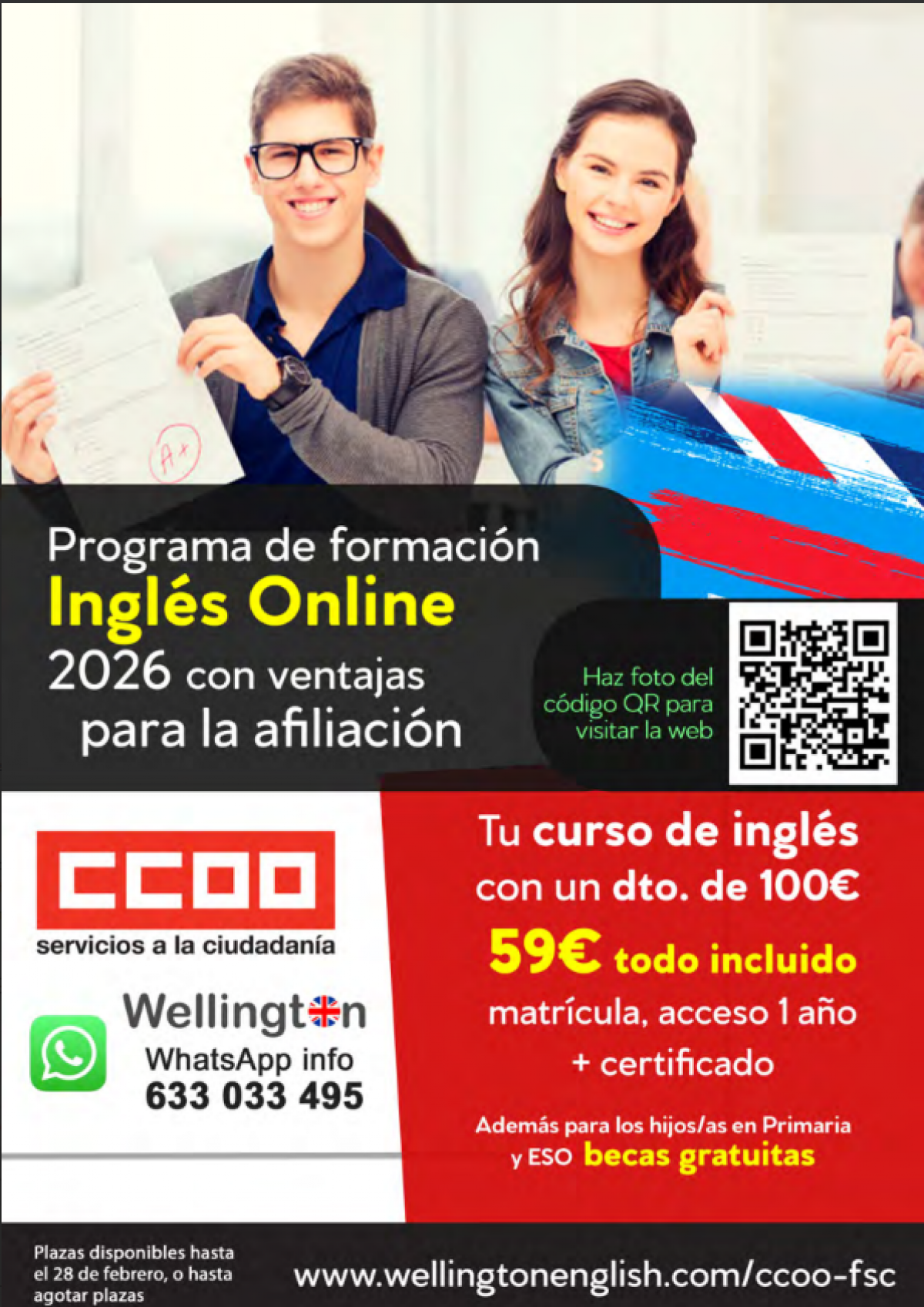 2026 02 03 Cartel FSC CCOO Wellington